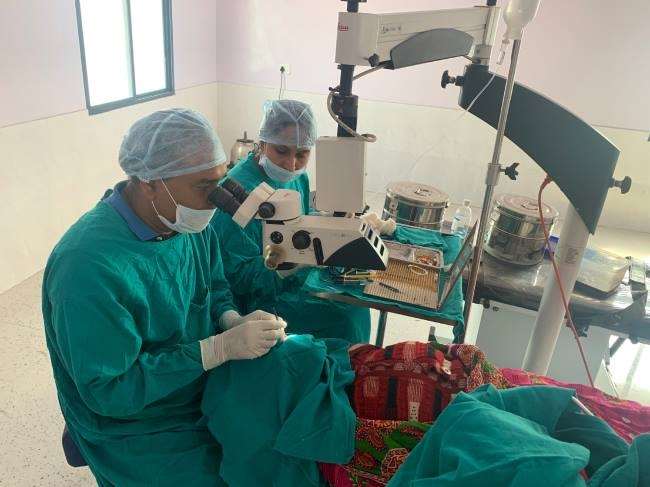 12 people lost their eyesight after operation in jharkhand