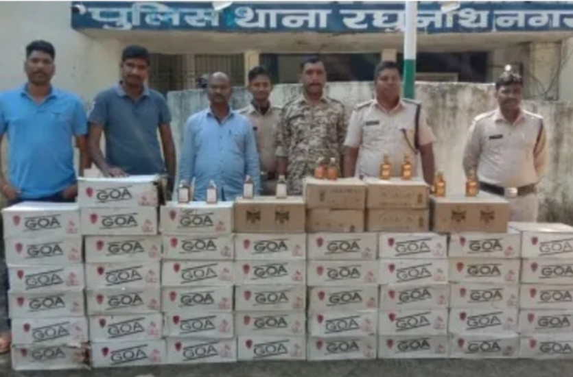 Liquor smuggling from MP