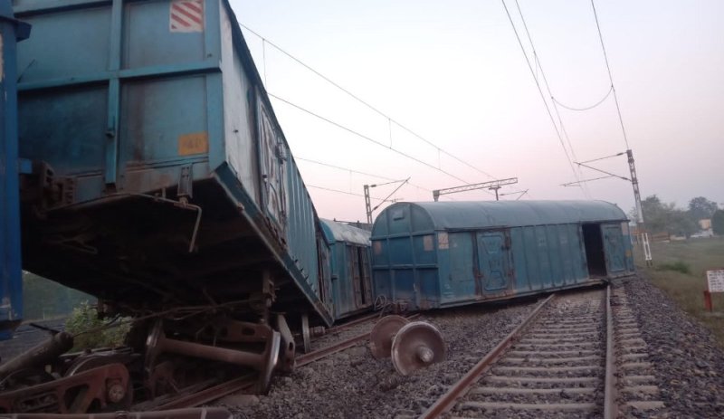 Train accident in Ambikapur