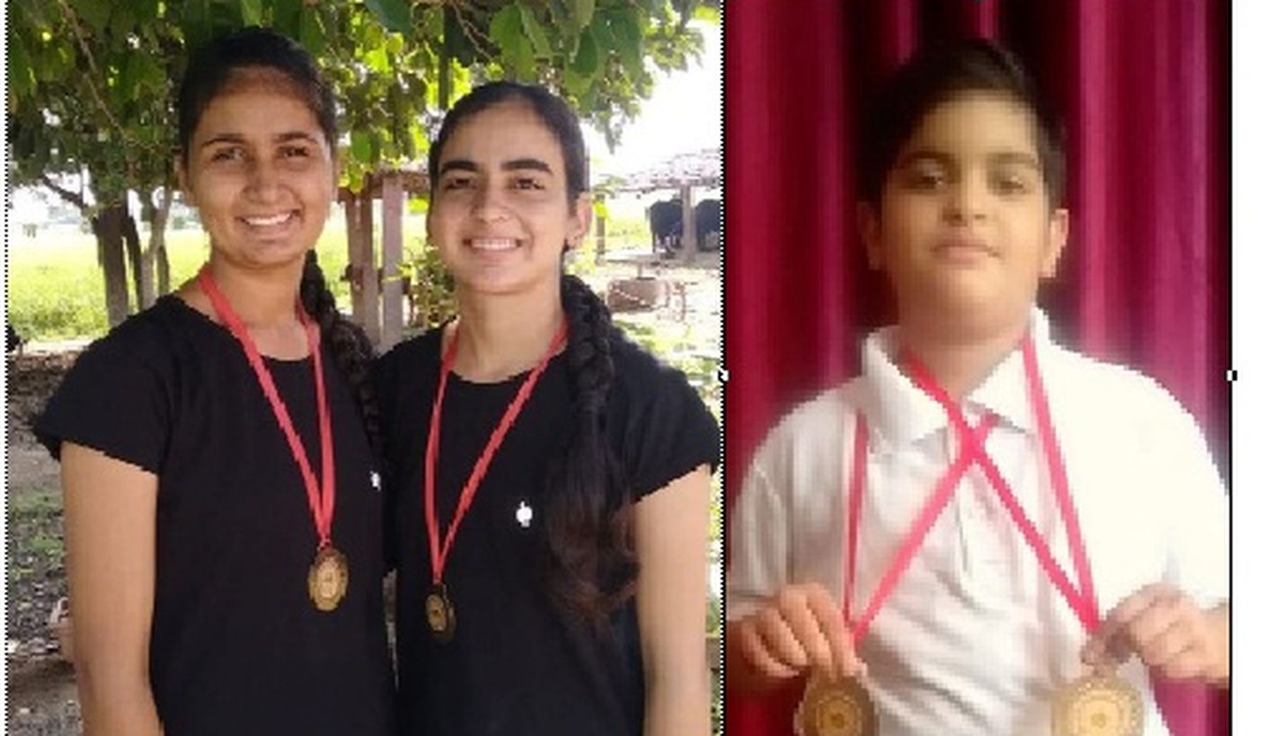योगासन स्टेट स्पद्र्धा में बूंदी की बेटियों ने स्वर्ण पदक जीता
