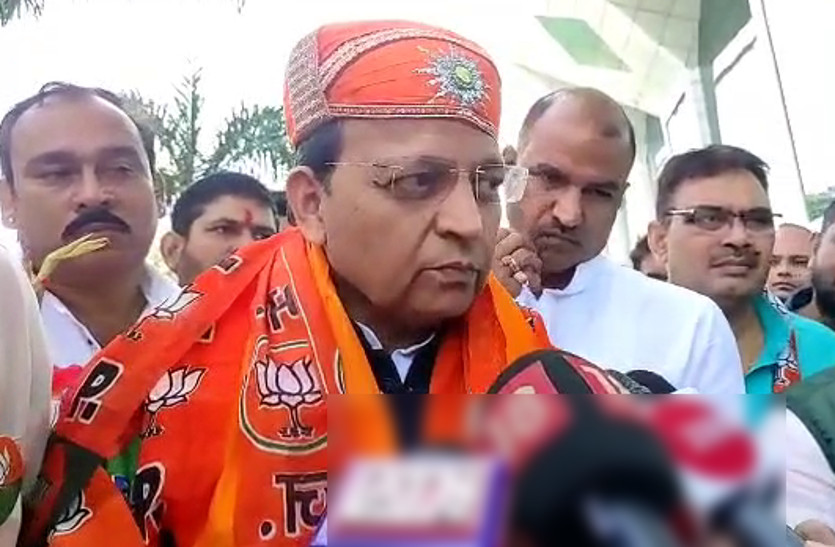 BJP Rajasthan Incharge Arun Singh Dhariyawad Vallabh Nagar Visit