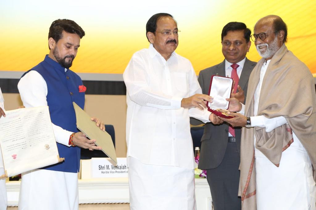 67th National Film Awards: Rajinikanth Receives Dadasaheb Phalke Award