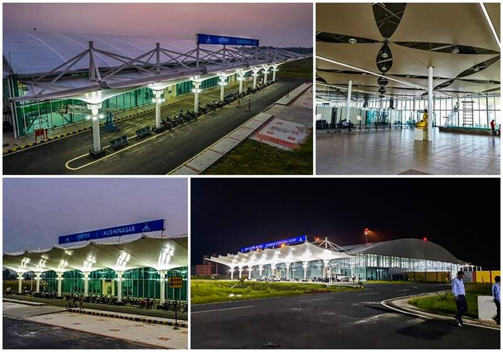 Kushinagar International Airport: दो एयरपोर्ट पूर्वी उप्र के विकास को देंगे डबल उड़ान,यात्रियों को विशेष सुविधा