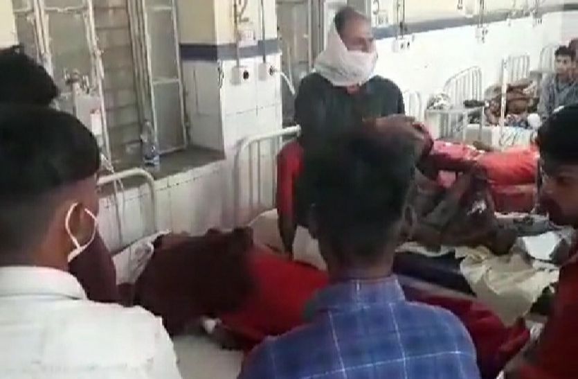 RAS candidate hit by Chambal Reta tractor, condition critical