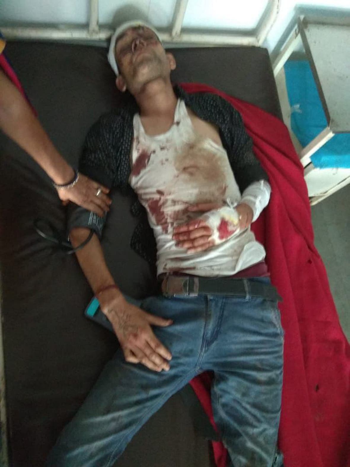 Engineer injured after falling from train