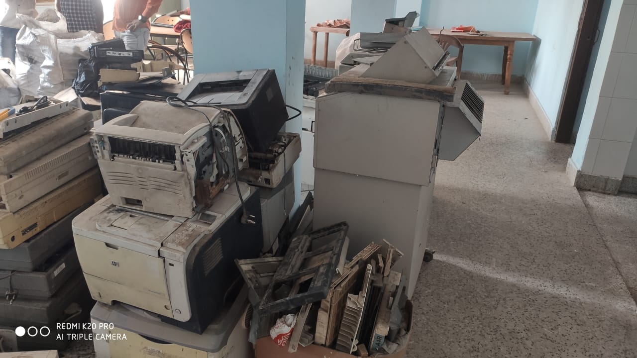 E-WASTE--- शहर से निकला 13 टन ई वेस्ट, पॉल्यूशन बोर्ड ने किया सवा चार लाख रुपए भुगतान