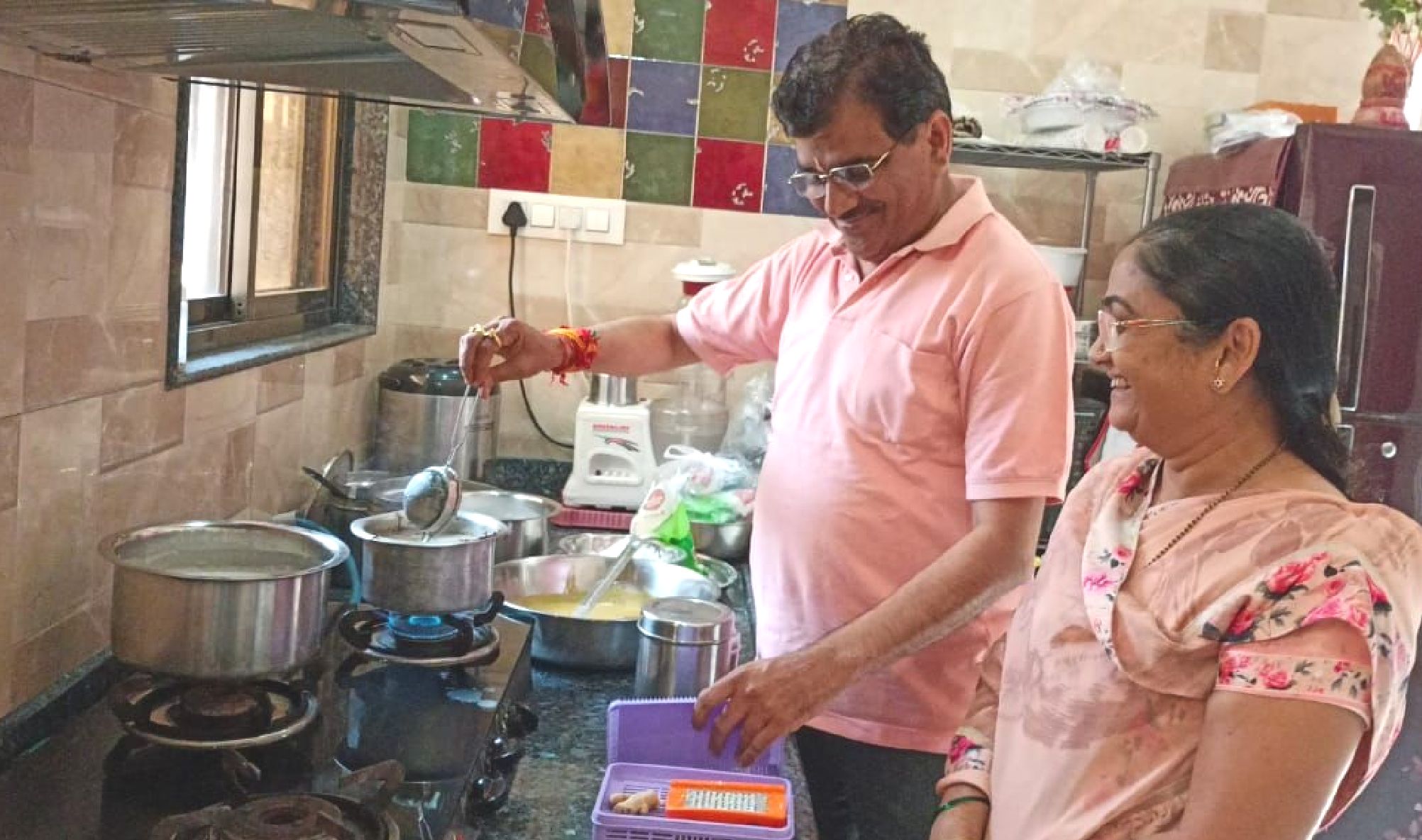BJP candidate who returned home made tea for the family, said we will win