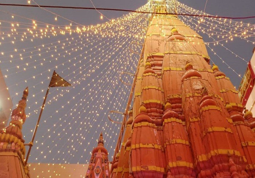 Dhanteras 2021 Annapurna Mandir of Varanasi Decorated