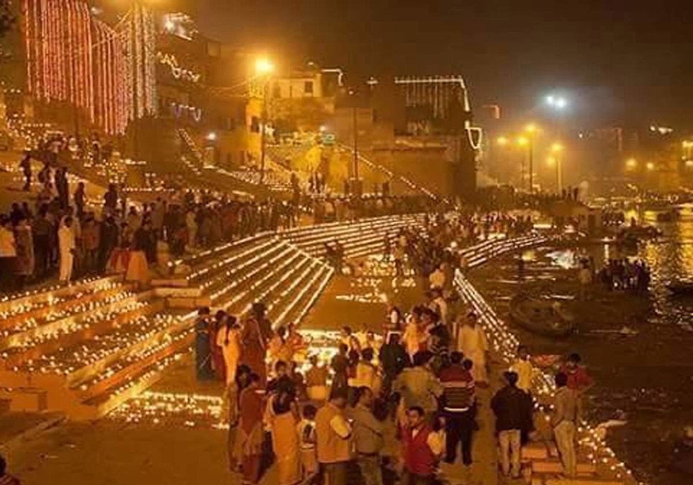 Ghats of Varanasi will be Illuminated with lamps on Dev Deepawali