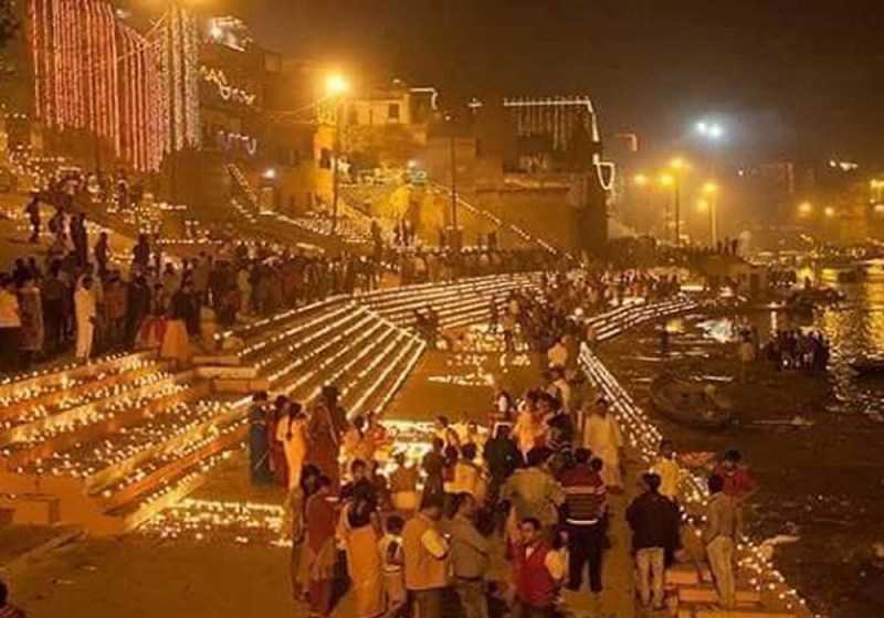 Ghats of Varanasi will be Illuminated with lamps on Dev Deepawali