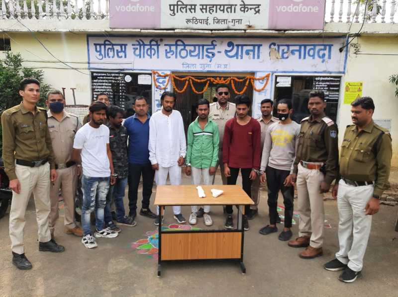 ढाबे पर अड़ीबाजी करने वाले शातिर बदमाश मात्र 15 घंटे में गिरफ्तार