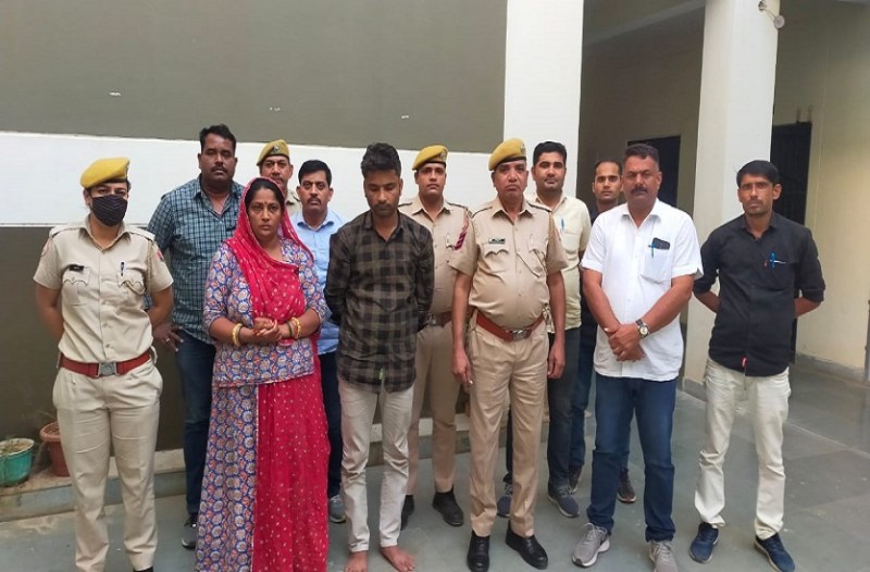 चरित्र पर करता था संदेह, धर्म भाई के साथ मिलकर की पति की हत्या