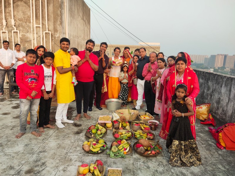 CHATH PUJA NEWS: सूर्यपुत्री तापी के तट से सूर्यदेव की श्रद्धाभाव से पूजा