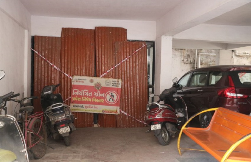 कोरोना के केस बढऩे से अहमदाबाद में पांच माह बाद माइक्रो कन्टेनमेंट जोन
