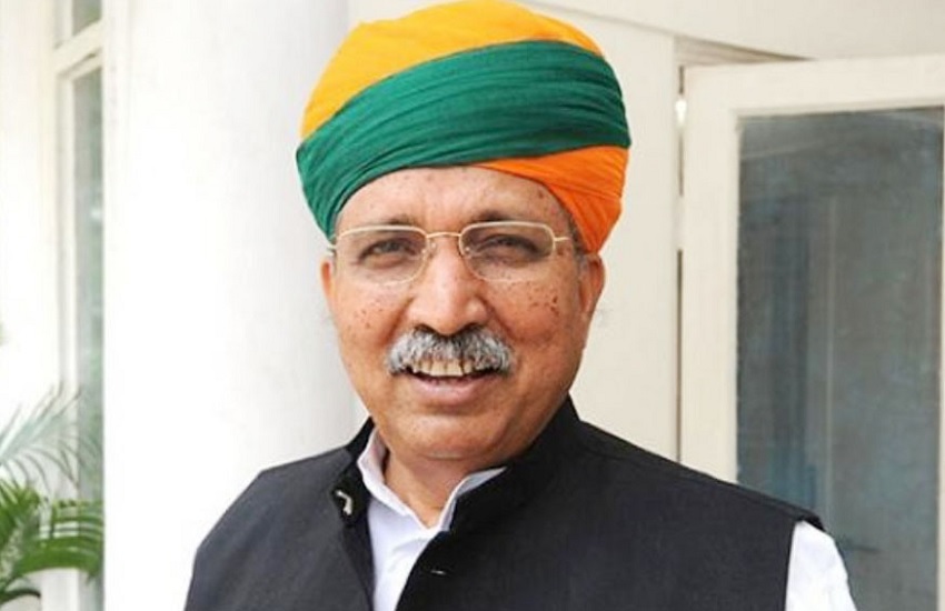 केंद्रीय सांस्कृतिक व संसदीय राज्यमंत्री अर्जुन राम मेघवाल