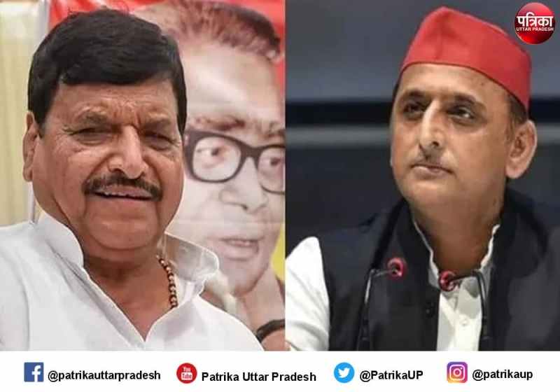 FIle Photo of Akhilesh yadav and SHivpal yadav