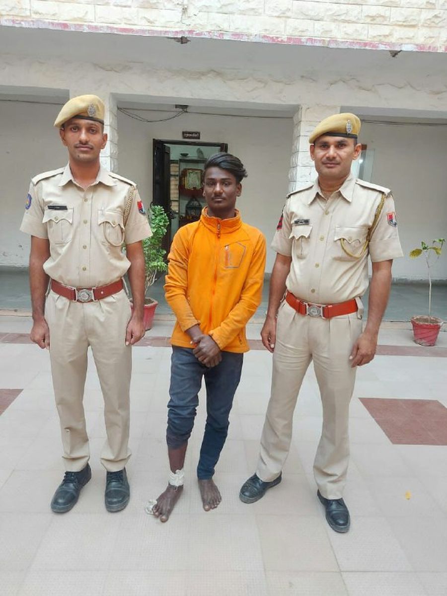 मॉल में चोरी का शातिर आरोपी गिरफ्तार