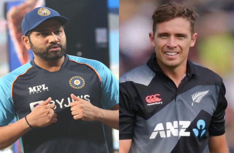 India New Zealand T-20 Cricket Rohit Sharma Tim Southee