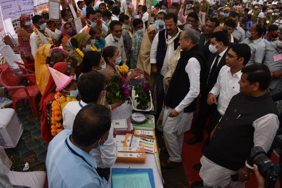 केंद्र सरकार ने घबराकर किया कृषि कानून वापस लेने का निर्णय -मुख्यमंत्री गहलोत