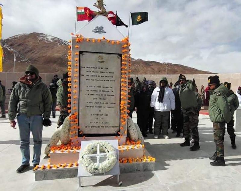 1962 के भारत-चीन युद्ध में शहीद हुए मेजर शैतान सिंह की दुर्लभ जानकारियों के साथ तैयार हुआ वार मेमोरियल