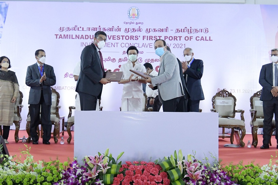 TN inks MoU with 59 companies, Rs 35,208 cr investments