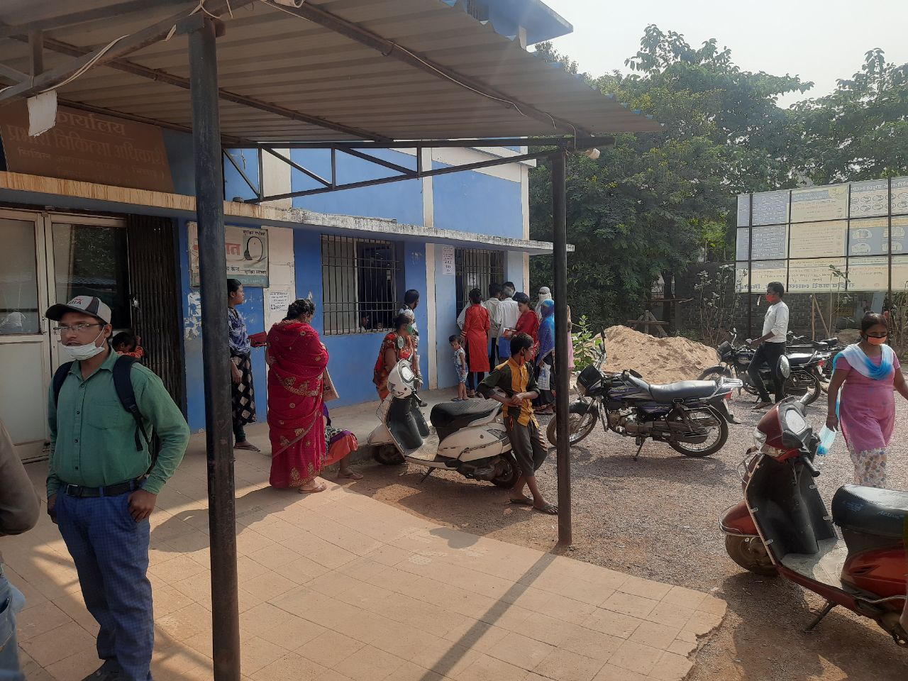 Bhilai सिविल हॉस्पिटल में ओपीडी पर्ची नि:शुल्क करते ही मरीजों को किया बाहर