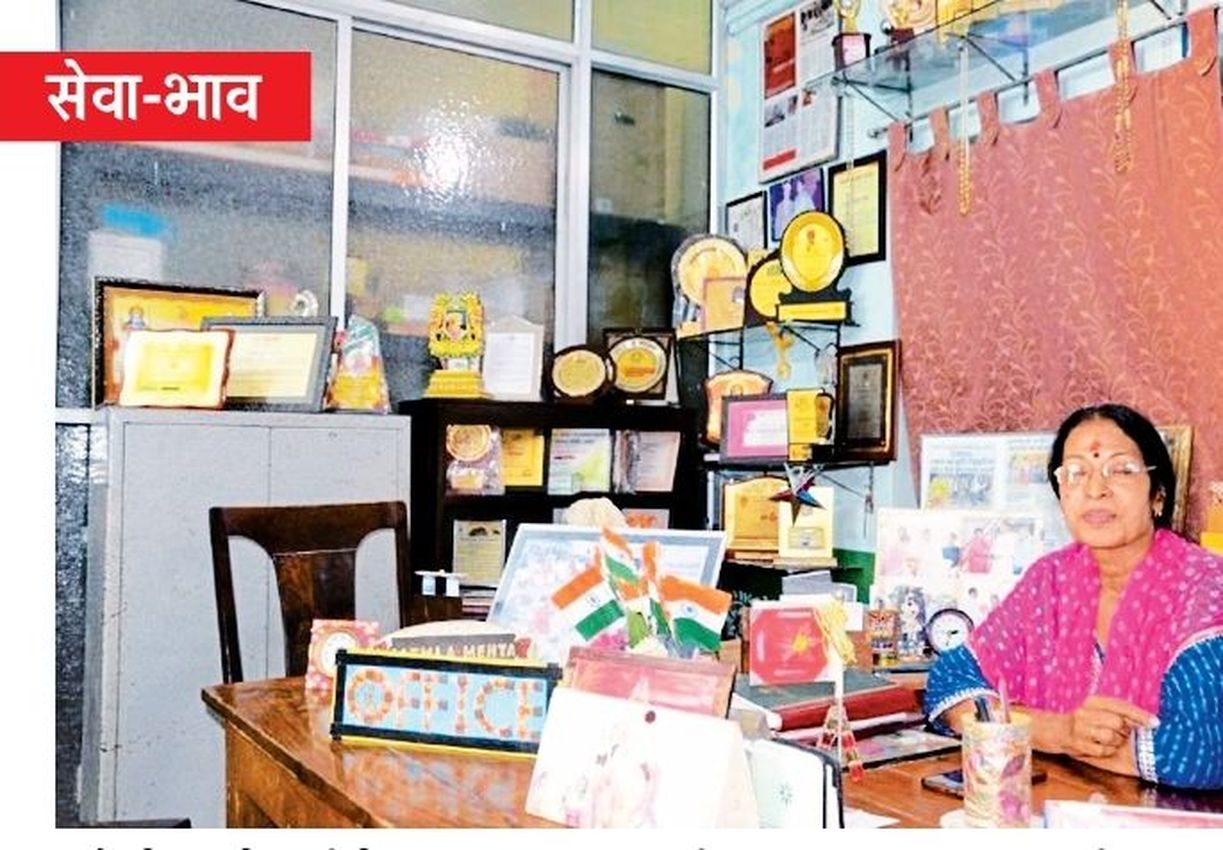 निराश्रित लोगों की बेटी बनी अनुराधा, अनुबंध में रह रहे 80 से अधिक वृद्धजन