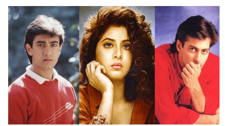 When Divya Bharti cried in bathroom for hours because of Aamir Khan
