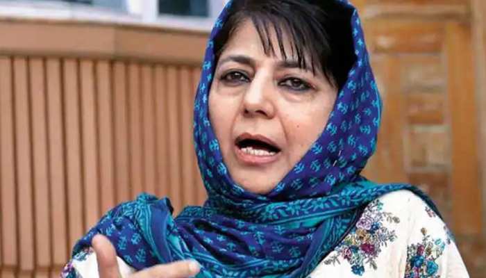 Mehbooba Mufti says restore 370,  we cannot live in Godse's India