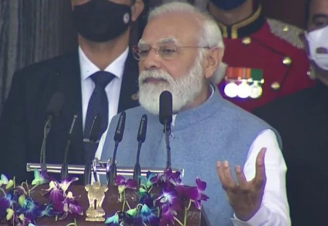 PM Modi Addressed to MPs on Constitution Day