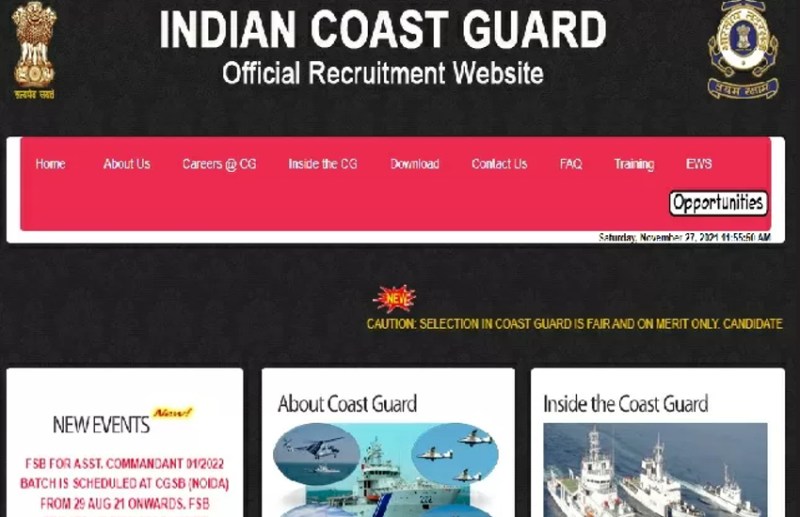 Coast Guard Recruitment 2021