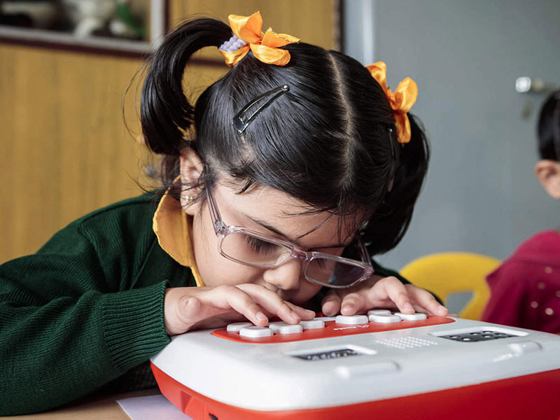 blindness in fast growing children in India and what is its treatment