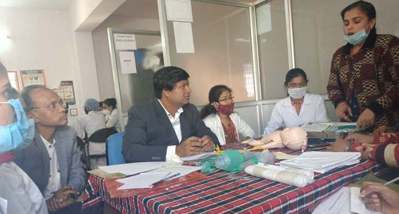 फस्र्ट गोल्डन मिनट में नवजात पुनर्जीवन देकर सांस लेने में की जा सकती है मदद