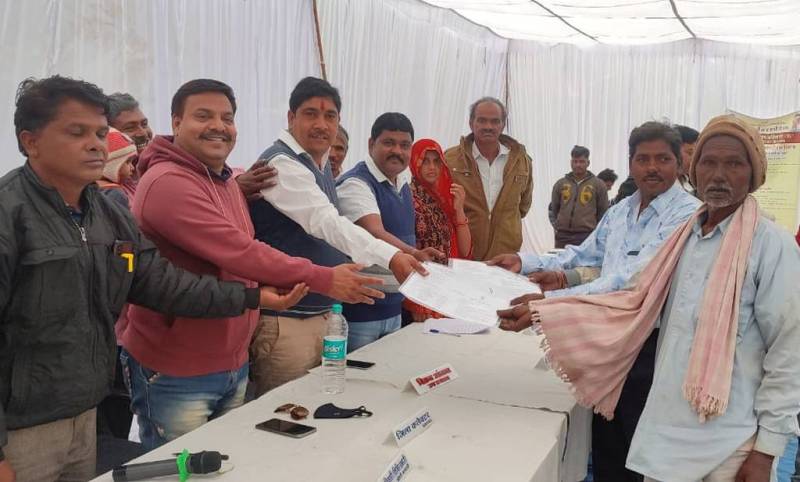 आवासीय पट्टे जारी करने में छोटीसादड़ी प्रदेश में अव्वल