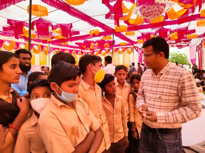 प्रशासन गांवों के संग अभियान के शिविर का अवलोकन, अभिभूत हो उठा भविष्य