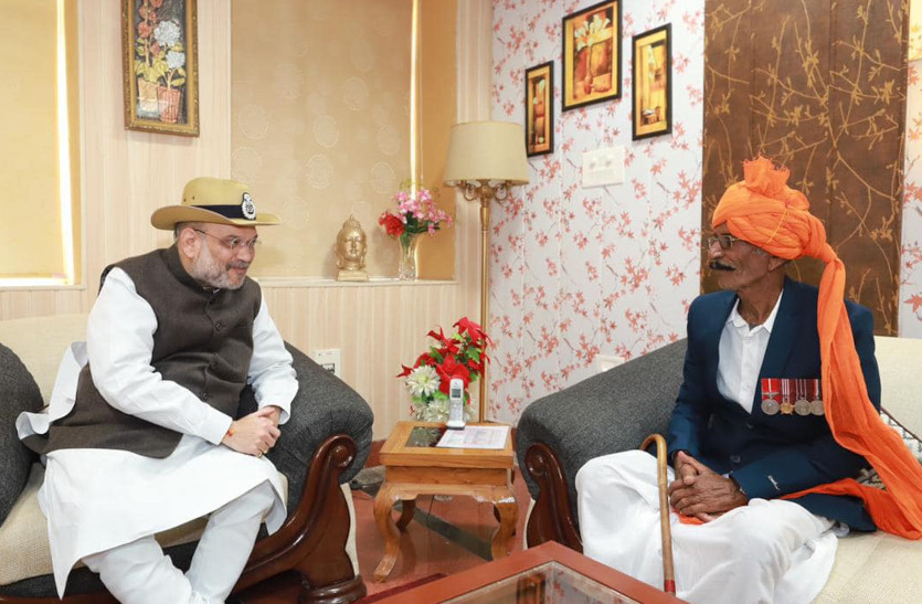 amit shah meets with bhairon singh rathore
