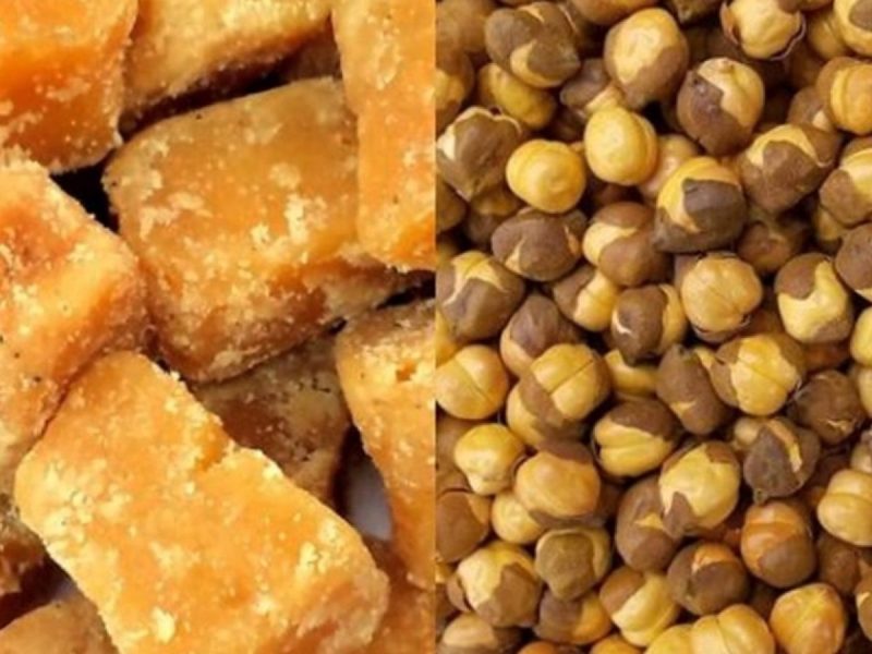 गुड़ और चना को रोजाना करें अपने डाइट में शामिल होंगें ये बेहतरीन फायदे