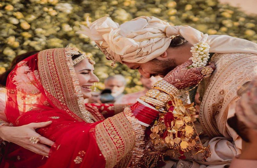 विक्की की दुल्हनिया बनी कैटरीना