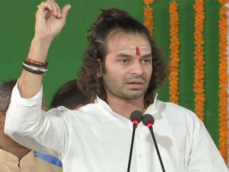 tej pratap yadav gave a warning to mama sadhu tejashwi marriage