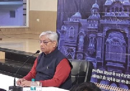 Samvad Setu : हम सभी का यह कर्तव्य है बच्चों को माटी का कर्ज चुकाने की शिक्षा दें: गुलाब कोठारी