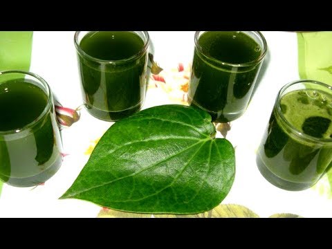 betel leaves sherbet beneficial for pain
