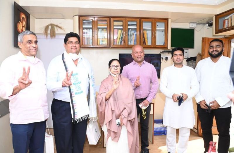 Goa Congress MLA Aleixo Reginaldo Joins TMC In Presence of Mamta Banerjee