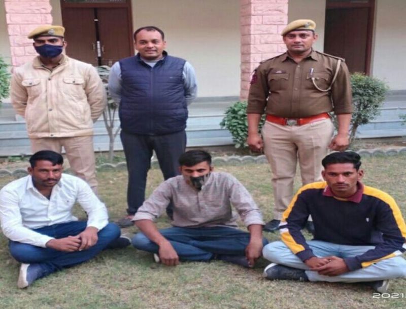 शादी समारोह में तोड़-फोड़ के तीन आरोपी गिरफ्तार