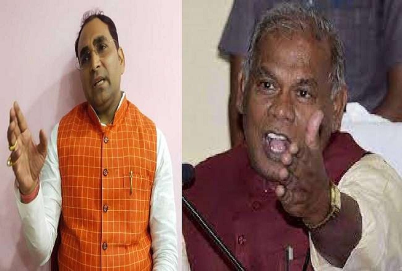 Bihar BJP Expelled Gajendra Jha who gave 11 Lakhs Rs Reward to cut off Jitan Ram Manjhi Tongue