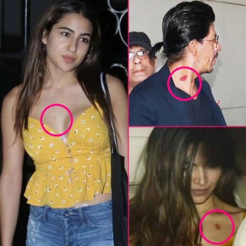 कैमरे में कैद हुई बॉलीवुड सेलेब्स के 'लव बाइट्स' मार्क्स