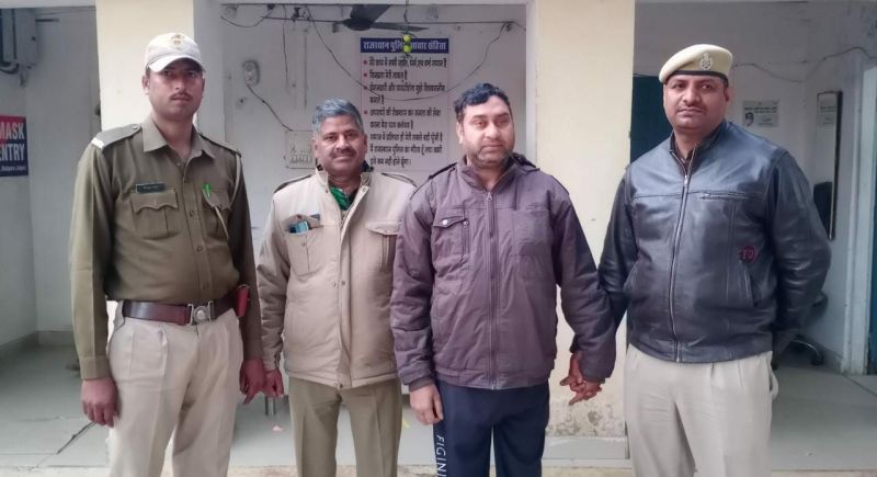 शाहपुरा में आईओसी की पाइप लाइन में सेंधमारी कर क्रूड ऑयल चोरी मामले का मास्टर मांइड गिरफ्तार