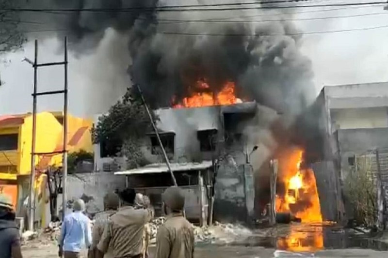 Tamil Nadu factory fire 