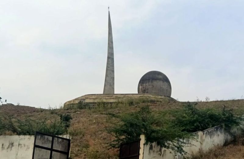 Tir gola on the hill of Barwani