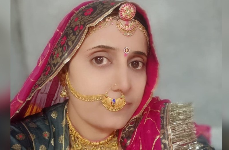 age of 40 Shravani passed 12th in barmer