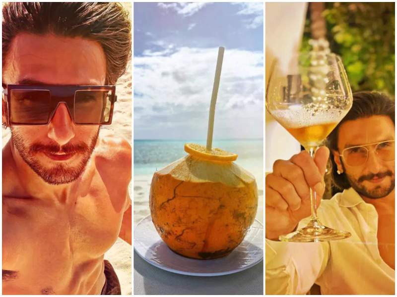 रणवीर सिंह ने शर्टलेस होकर किया 2022 का स्वागत, दीपिका पादुकोण ने उनपर खड़े किए सवाल